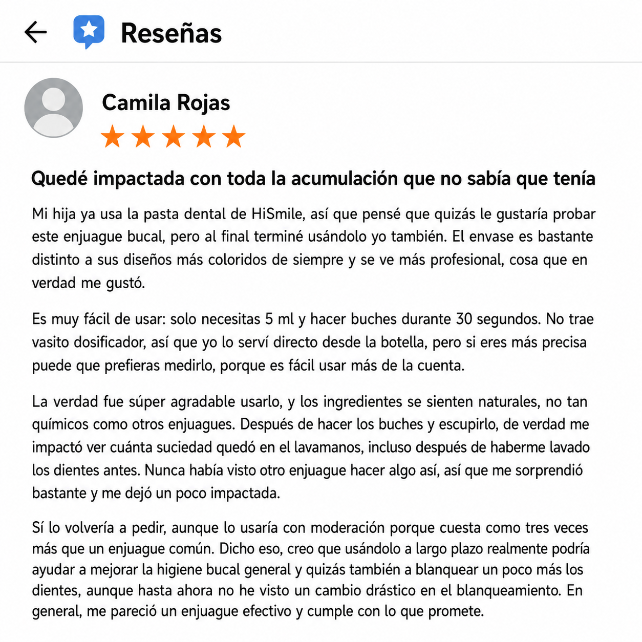 Enjuague bucal blanqueador antimanchas iD